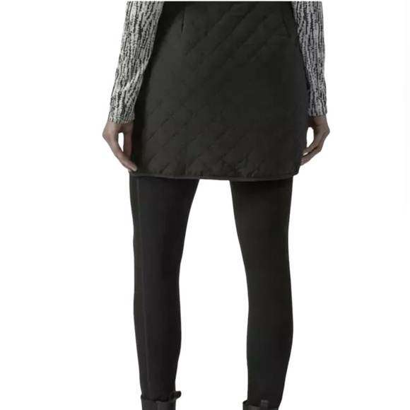 Athleta Women's Black Après Ski Skirt Nwot - Picture 3 of 13